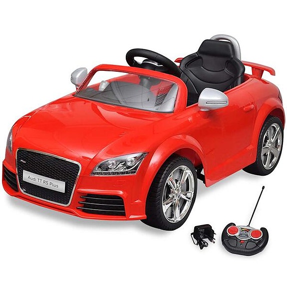 Audi TT RS Istuttava Auto Lapsille Kauko-ohjaimella Punainen(sku10086