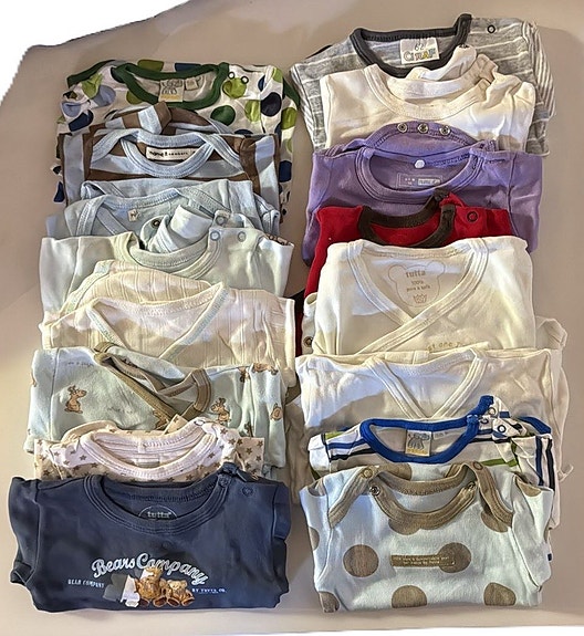 Vauvan body 16kpl Tutta, Name it, Napero