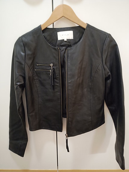 VILA VINULA LEATHER JACKET NAHKATAKKI | KOKO 34