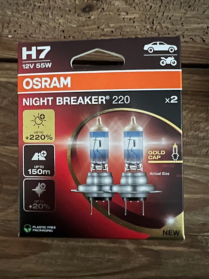 Osram night breaker 220 H7