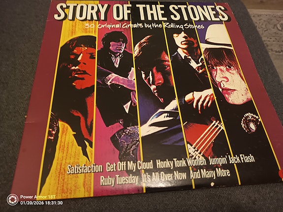 Rolling Stones Story of The Stones tupla lp