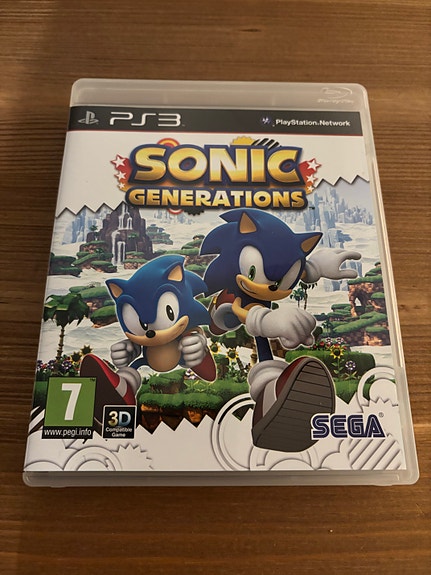 Sega Sonic Generations Playstation 3 peli