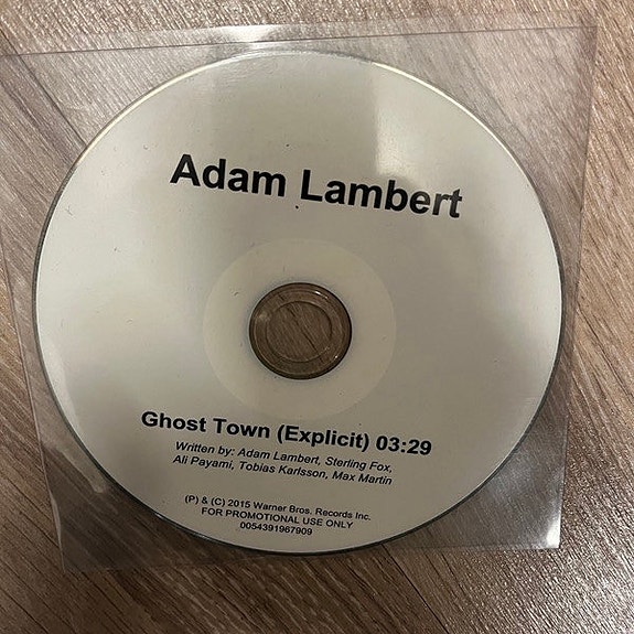 Adam Lambert – Ghost Town Promo CD