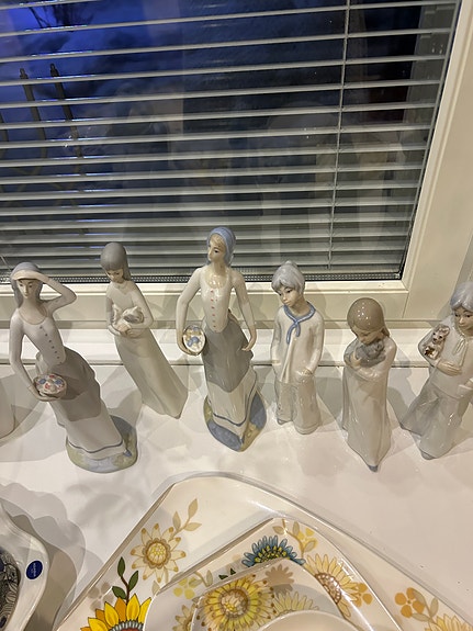 espanjalainen koriste figuuri keramiikka
