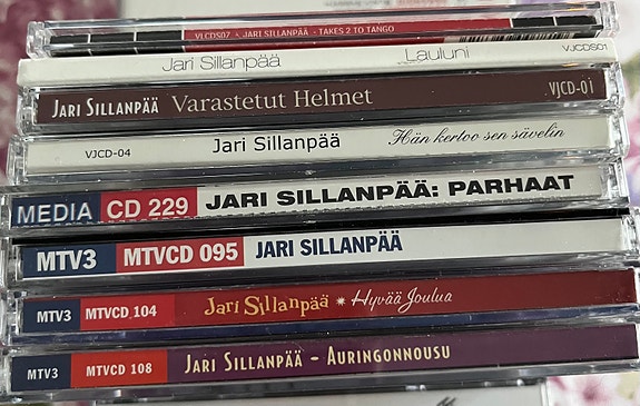 Jari Sillanpään CD-levyjä