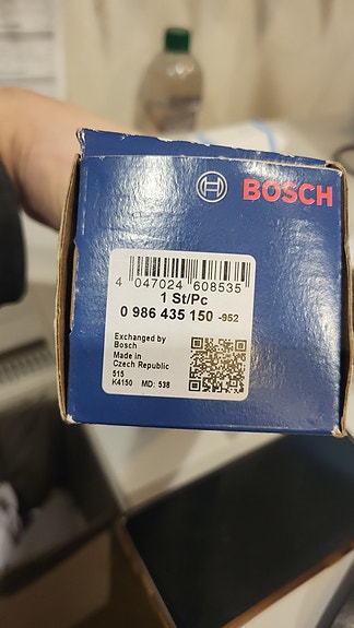 Citroen Peugeot diesel ruiskutussuutin