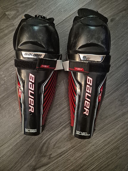 Bauer NSX polvisuojat, koko 10"