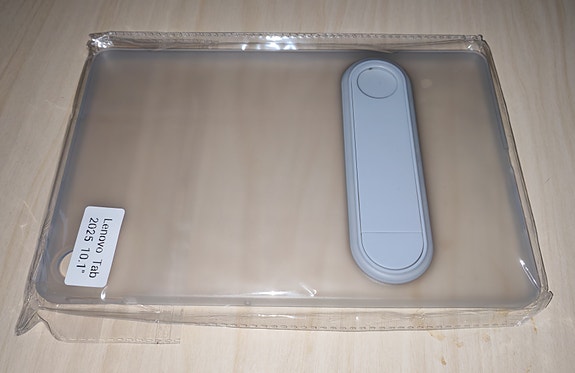 Lenovo Tab 10.1" Clear Case eli takaosan suoja / stand