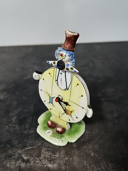 Decorato a Mano keraaminen kello (Made in Italy, käsityönä tehty)