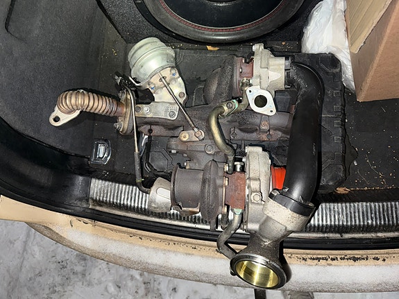 Volvo turbopaketti ja pakosarja.