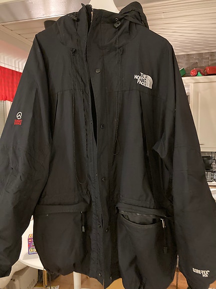 The North Face Summit Series pitkä takki musta XXL Gore-Tex