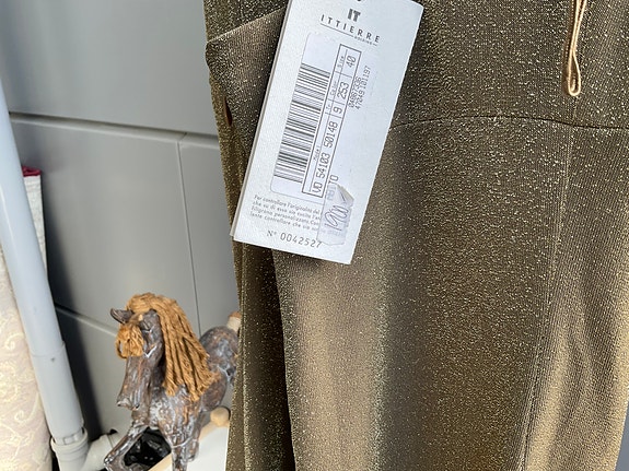 Valentino iltapuku XS kulta