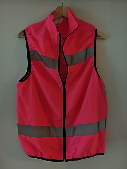 Pinkki heijastinliivi | Pink reflective vest