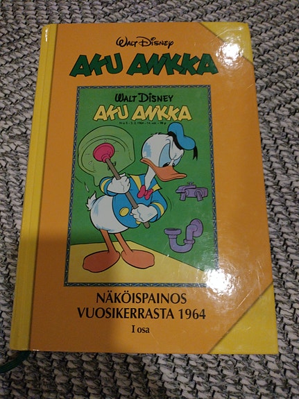 Aku Ankka 1964 kirja, 1.osa