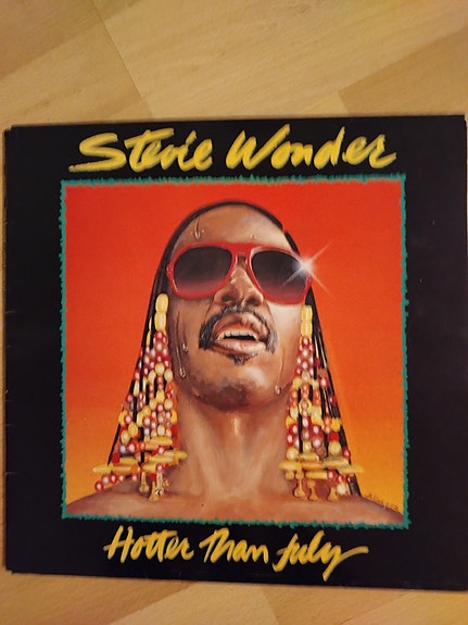 Stevie Wonder "Hotter Than July" LP