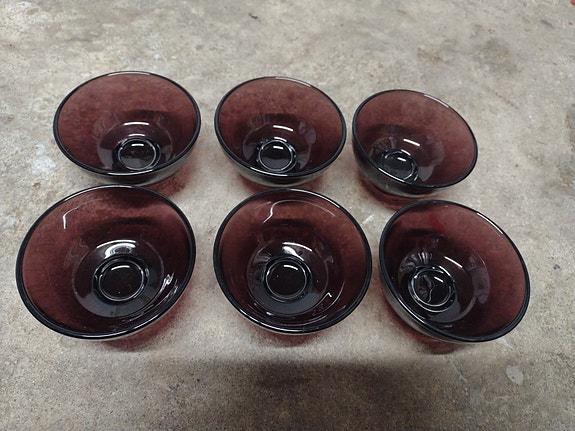 Karhula-Iittala jälkiruokakulhot 6 kpl
