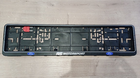 Ford RS Motorsport rekisterikilven taustat/kehykset