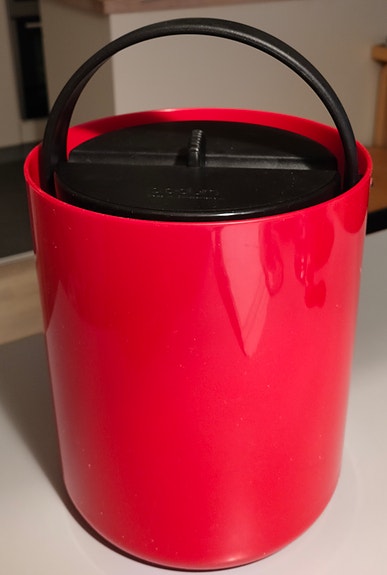 Bodum Cool punainen jääpala-astia