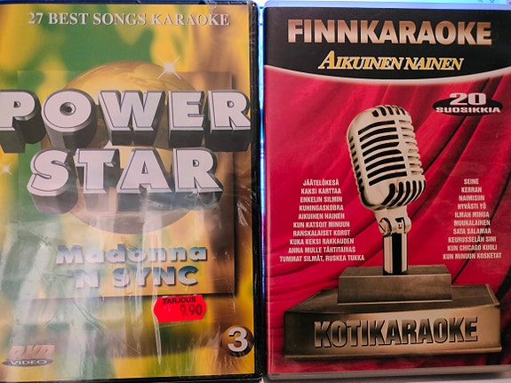 Karaoke kaksin kipalein dvd