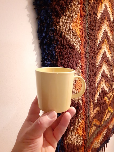 💛 IITTALA Teema muki, keltainen
