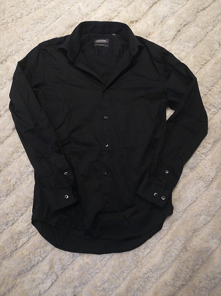 slim fit kauluspaita