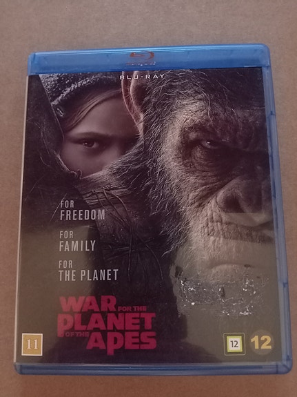 War For The Planet Of The Apes (Sota Apinoiden Planeetasta) BLU-RAY