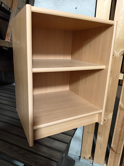 IKEA hyllykkö puuviilu
