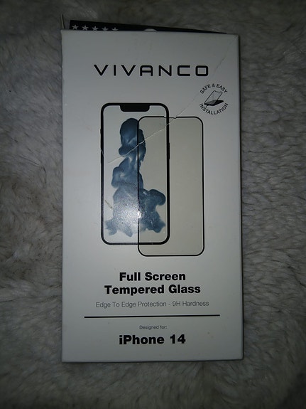 Vivanco Full Screen Tempered Glass iPhone 14