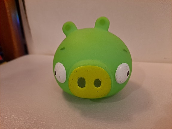 Angry Birds vihreä pehmeä lelu