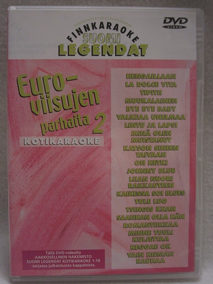 Finnkaraoke Euroviisujen parhaita 2 dvd