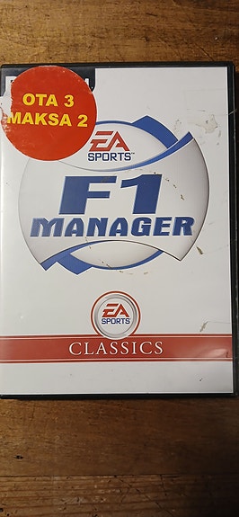 F1 Manager PC CD-ROM