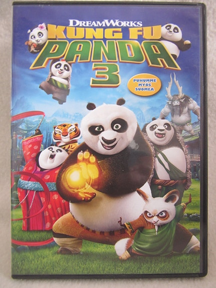 Kung Fu Panda 3 dvd