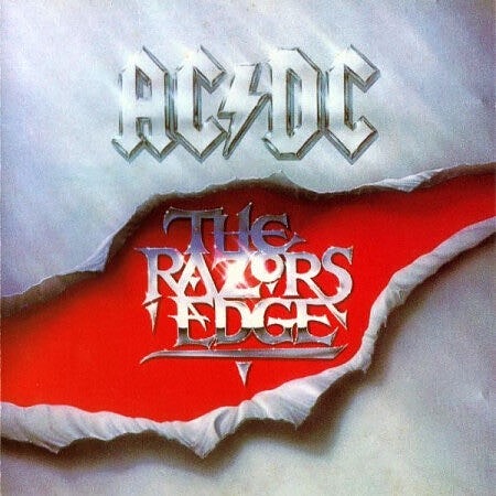 AC/DC – The Razors Edge CD Australia 1995