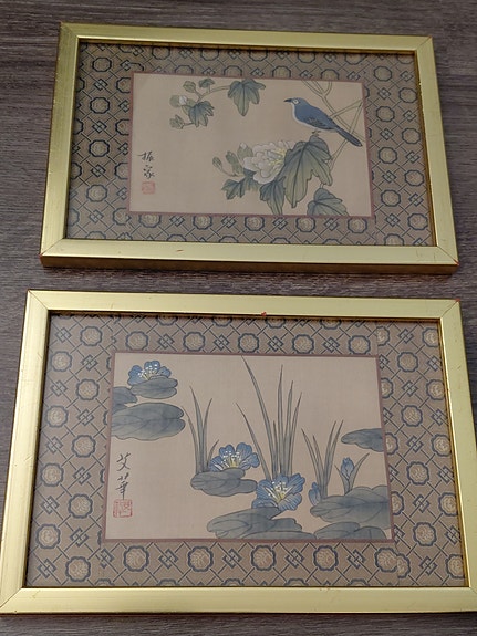 Kiinalaiset vintage taulut