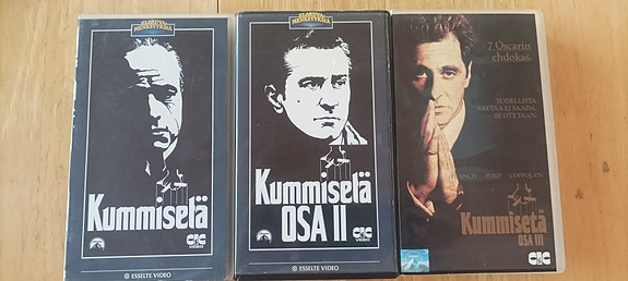 Kummisetä elokuvasarja VHS