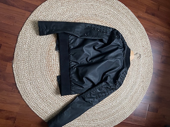 ONLY LL Bomber Stud Jacket takki koko 38 musta
