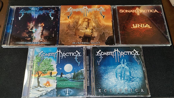 Sonata Arctica CD-levyt 5 kappaletta