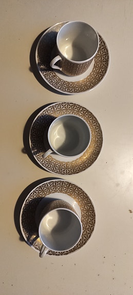 Arabian Haaremi mokkakuppeja 3 kpl