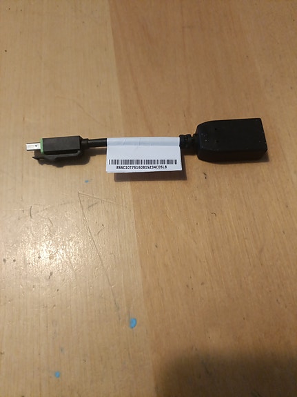 Lenovo Desktop Nvidea NVS810 Mini DP to DP Dongle