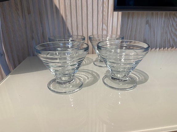 Aino aalto jälkiruokakulho Riihimäen lasi