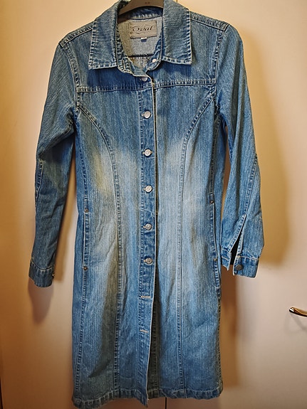 Farkkumekko/takki, koko 38