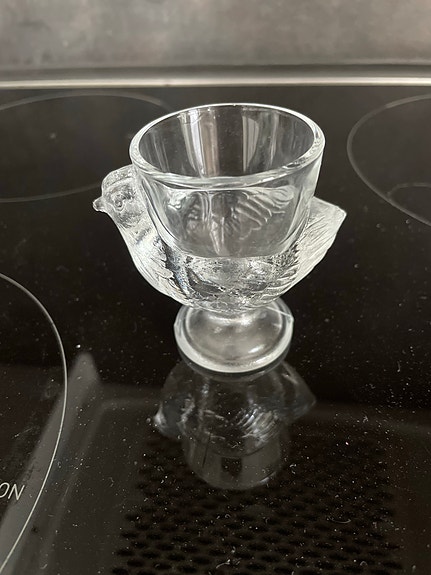 Iittala Lintu lasinen munakuppi