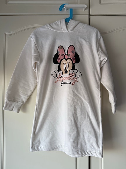 Minnie pitkä huppari