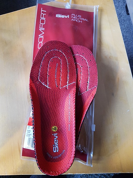 Sievi Dual Comfort Plus -pohjalliset, koko 36