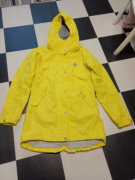 Keltainen vk-takki Didriksons 36