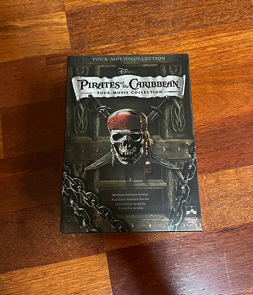 Pirates of the Caribbean dvd collection