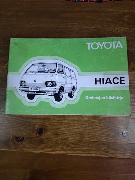 Toyota Hiace käsikirja