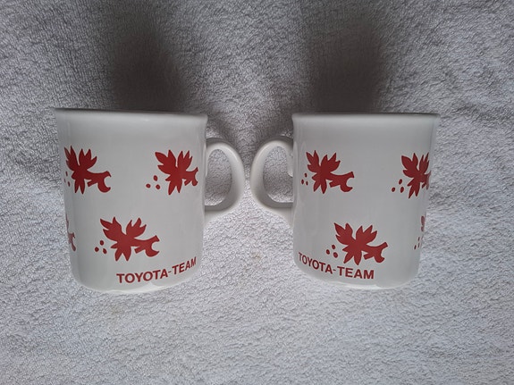 TOYOTA TEAM MUKI 2 KPL. Vintage