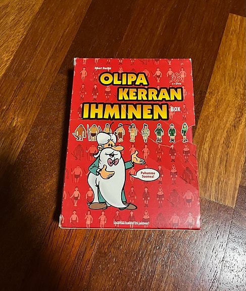 Olipa kerran ihminen dvd boksi