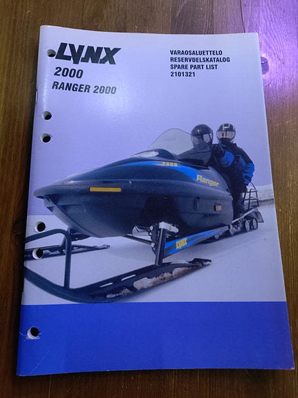 Lynx Ranger varaosaluettelo